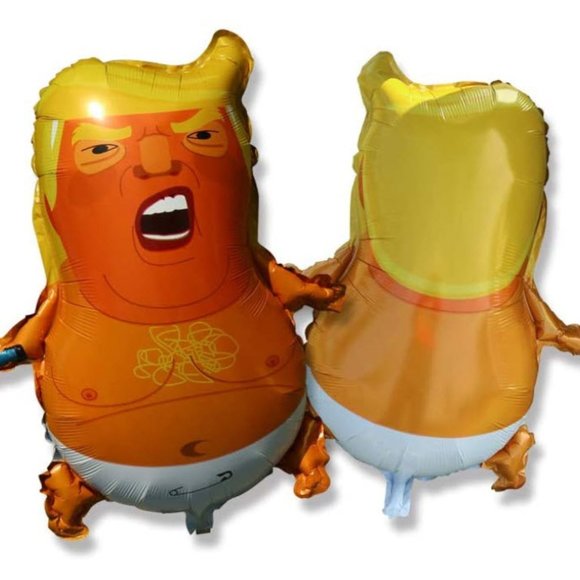 Baby Trump balloons Set of 2 - Picture 6 of 7
